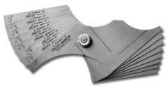 Fillet Weld Gauge Set (8 Piece) Inch or Metric Options